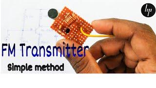 FM Transmitter using Bc547 Transistor