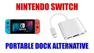 Portable & Affordable Alternative to Nintendo Switch Dock [ USB Type C to HDMI Adapter Tutorial ]