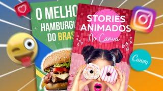 CANVA TUTORIAL - Como Fazer STORIES ANIMADOS