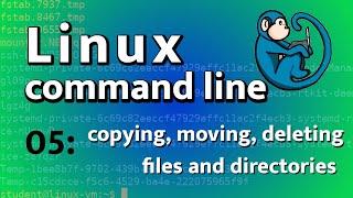 LCL 05 - copying, moving, and deleting files - Linux Command Line tutorial for forensics