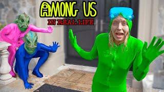 AMONG US in REAL LIFE with POND MONSTER TWINS (Imposter IQ 999)