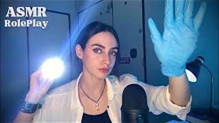 ASMR TEST DE LOS NERVIOS CRANEALES - ROLEPLAY MÉDICO Soft Spoken (Resubido)