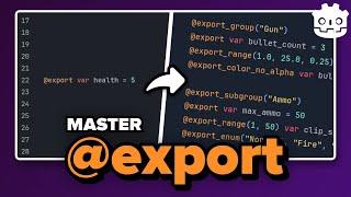 Godot @export - Everything You Need to Know