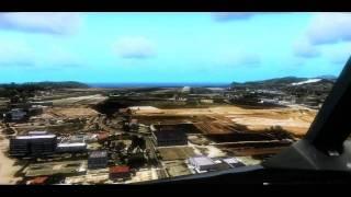 FSX Flight Simulator X - Landing Aerosoft Ibiza - Promo Made by Customer