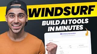 Build Generative AI Project Without Coding in Minutes - Windsurf AI Tutorial in Hindi