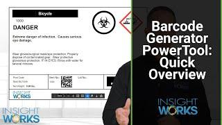 Barcode Generator PowerTool - Quick Overview