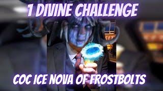 CoC Ice Nova of Frostbolts Occultist - 1 Div Challenge | PoE 3.23 Affliction