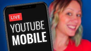 How To Live Stream on YouTube from iPhone (or Android)!