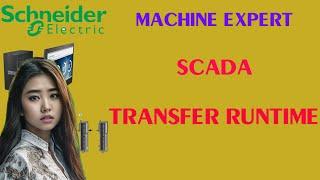 Machine Scada schneider | Transfer project to runtime client computer or simulation in short