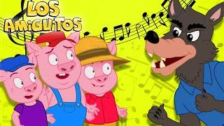 Los tres cerditos 2 (NUEVO) cancion infantil | Los Amiguitos Canciones Infantiles