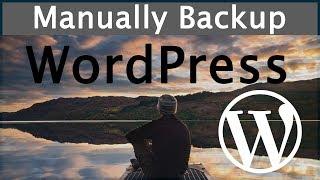 How to Manually Backup & Restore WordPress Database Files & Folders Without Plugins
