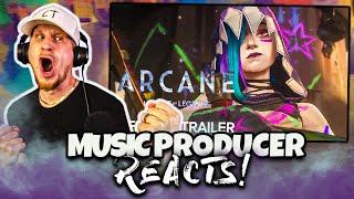 Music Producer REACTS to Arcane: Season 2 | Official Trailer