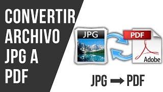 How to Convert JPG to PDF Without Programs