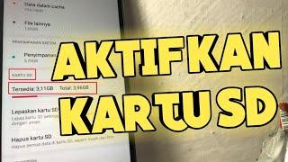 Cara Mengaktifkan Kartu SD | Tutorial Android