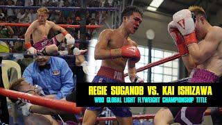 Regie Suganob(PHI) vs. Kai Ishizawa(JAPAN) for WBO Global Light Flyweight Championship Title