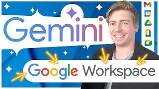 Gemini Business for Google Workspace | Google Apps Meet AI! (Gemini Tutorial)