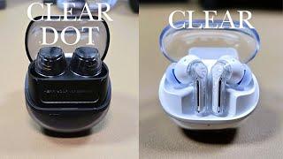 Sound Challenge | Soundpeats Clear Dot Earbuds vs. Soundpeats Clear Earbuds