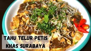 Resep Tahu dan Telur Bumbu Petis Khas Surabaya