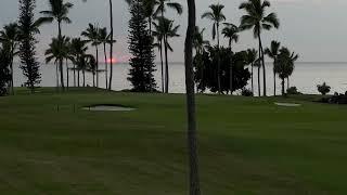 20230110 Kona Coast Resort sunset