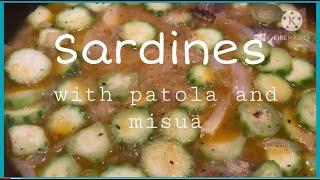 Sardines with patola and misua|Sardines Recipe|budget ulam|Coneys Vlog