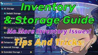 PSO2 NGS | Storage And Inventory Guide (Management, Tips, Tricks, Breakdown) F2P Friendly