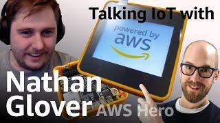Talking AWS IoT with Nathan Glover - Accidental AWS M5 Stack unboxing...