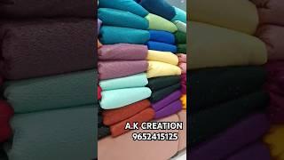 Fabric Wholesale Shop Latest Stock Arrived | A.K CREATION #wholesale #saree #hyderabad #fashion