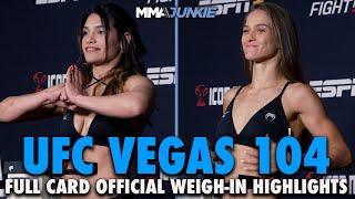 UFC Fight Night 254 Weigh-In Highlights: Two Misses, Including Huge 4.5-Pound Botch