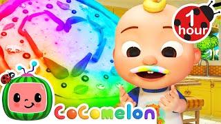 JJ's Rainbow Pizza! | @Cocomelon - Nursery Rhymes | Colors for Kids