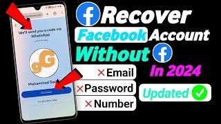 Recover Facebook Account Without Email, Password & Phone Number | Hacked Facebook Account Recovery