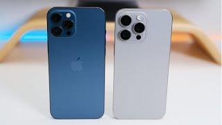 iPhone 15 Pro Max vs iPhone 12 Pro Max - Battery, Speed, Camera Test