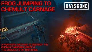 Days Gone - Frog Jumping For Chemult Mission Horde Carnage. "You Alone I have Seen" DESTROYED.