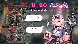 GG, Steam Knight! | 11-20 AD Pinknights (Pink Hair Only) | Arknights