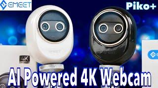 RECENSIONE E TEST DELLA WEBCAM EMEET PIKO+ 4K AI POWERED