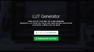 Color Correction - Lut Generator - ITA