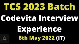 TCS Codevita Todays Interview Experience 2023 Batch | TR+MR+HR Questions Discussed | 6th may 2022