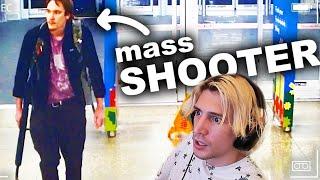 Cops Hunt Down Active Mass Shooter | xQc Reacts