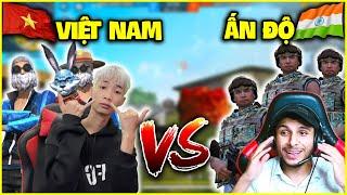 FREE FIRE | Việt Nam VS Ấn Độ, Đức Mõm Cùng Đội Hình Quái Vật !!!