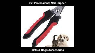 Pet Professional Nail Clipper Cutter Stainless Steel Grooming for Animal | Cats & Dogs Accessories