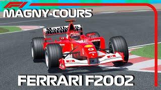 Ferrari F2002 on a Fast Lap at Magny Cours