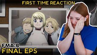 Fullmetal Alchemist: Brotherhood FINALE | First time REACTION