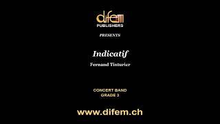 Indicatif, Opening Piece, Concert Band, Fernand Tinturier