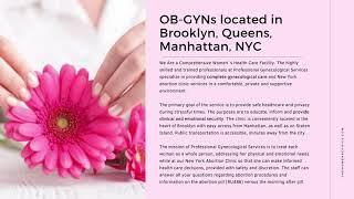 Brooklyn Gynecology - A Comprehensive Women's Health Care Facility