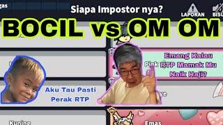 Bocil lawan Om Om !!! Bocil Fans RTP Clip vs Om Om !!! Kocak Sekali Adick Adick 