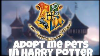 Adopt Me Pets as Harry Potter Houses