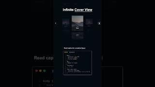 ️ Infinite Cover View 2025!  | Smooth Scrolling Effect in 60 Seconds||#shorts #shortvideo #js