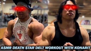 ASAM DEATH STAR DELT WORKOUT WITH KONARIT