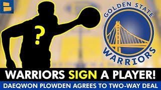 BREAKING: Warriors SIGN Daeqwon Plowden To Two-Way Contract After Strong Warriors Summer League