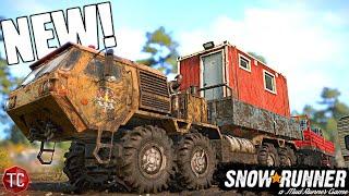 SnowRunner SEASON 9! The NEW OSHKOSH 8X8 is AMAZING!! Rebuilding A Watertower!