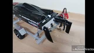 RC Rennboot Feilun FT011 Brushless Erste Testfahrt nach Umbau